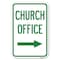 Signmission Safety Sign, 12 in Height, Aluminum, 18 in Length, 24276 A-1218-24276 - alternate 1